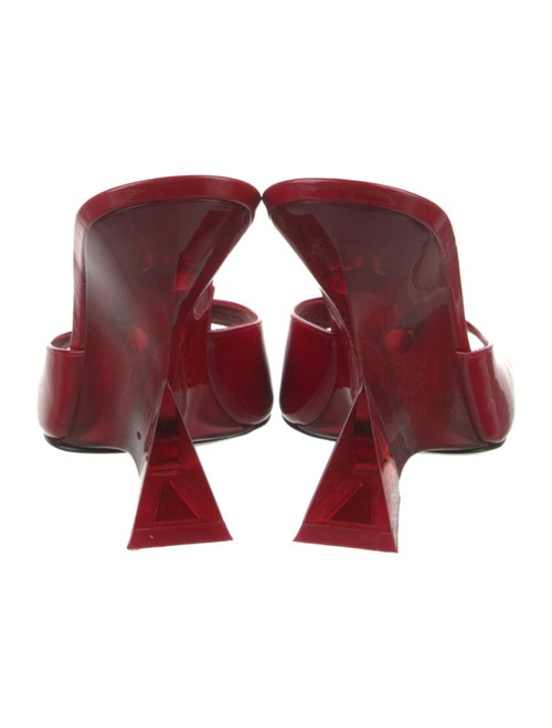 Attico Patent Leather Slides