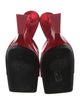 Attico Patent Leather Slides