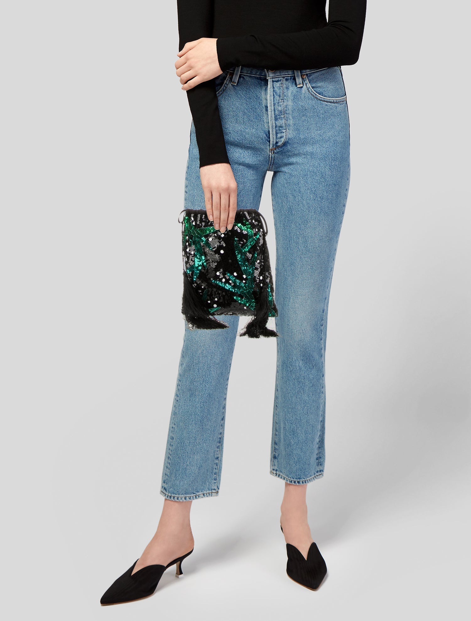 Attico Sequins Evening Bag