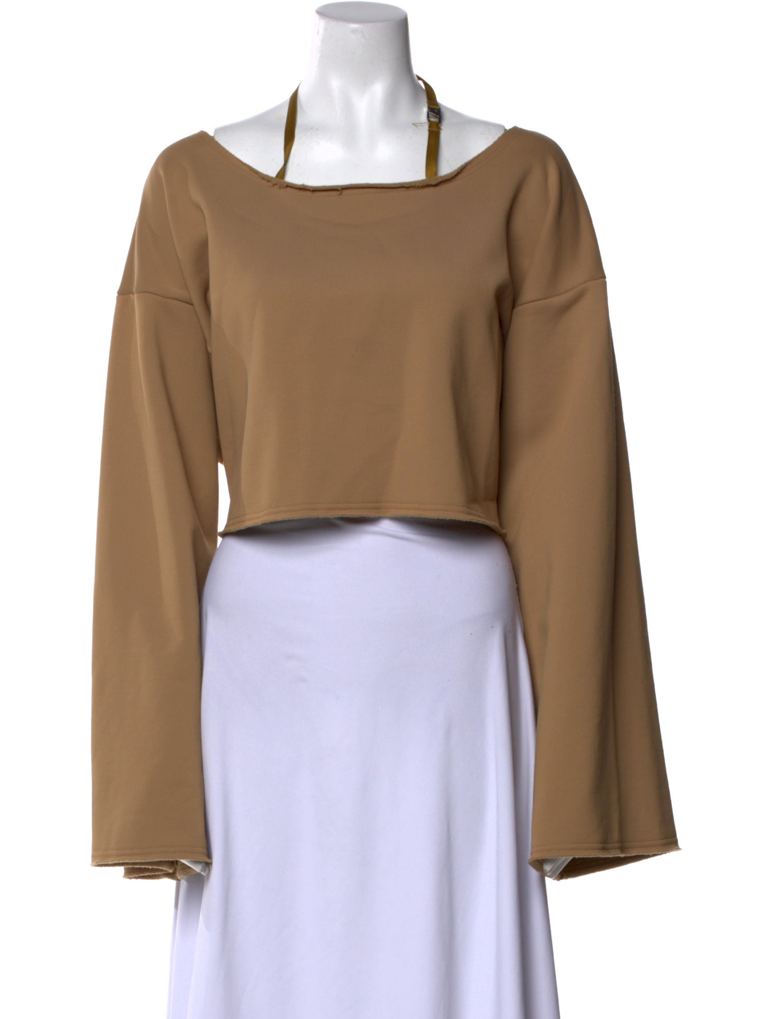 Attico Bateau Neckline Sweater