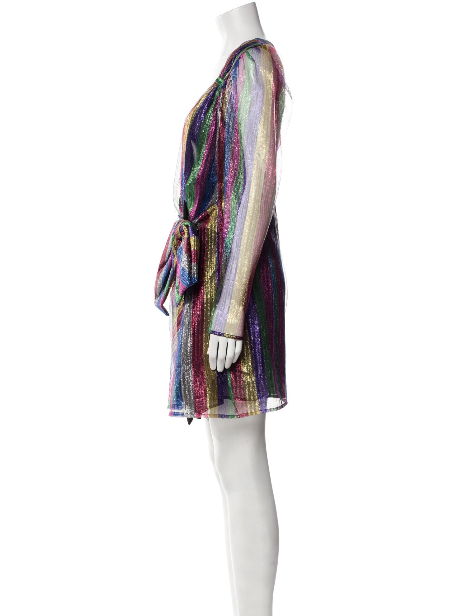 Attico Printed Mini Dress