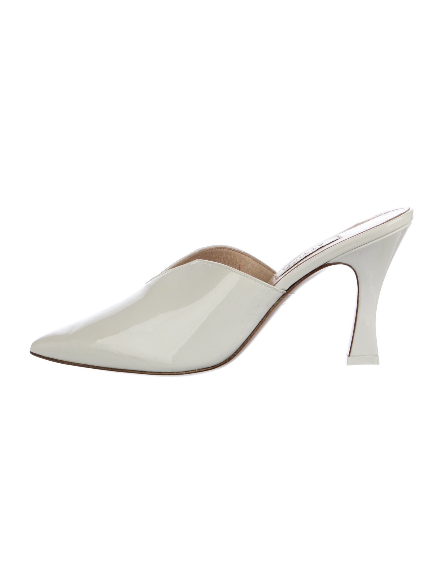 Attico Patent Leather Mules