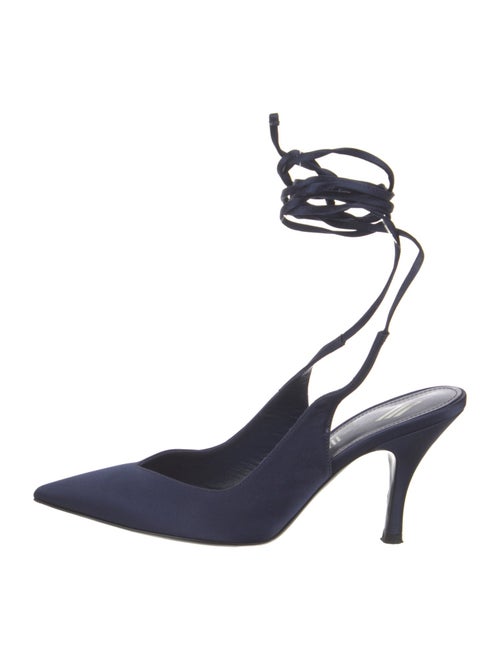 Attico Satin Slingback Pumps