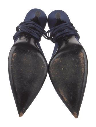 Attico Satin Slingback Pumps