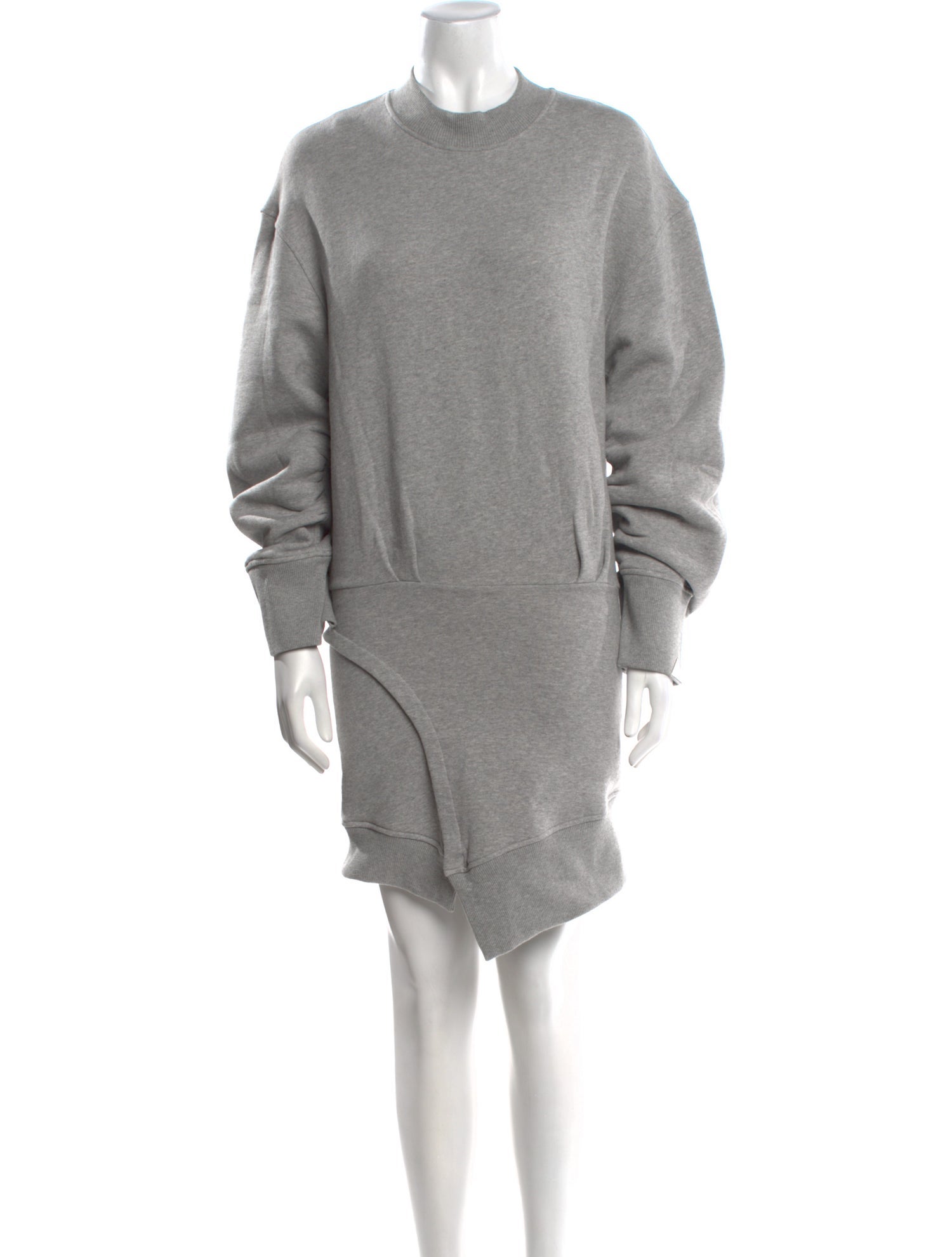 Attico Mock Neck Knee-Length Dress w/ Tags