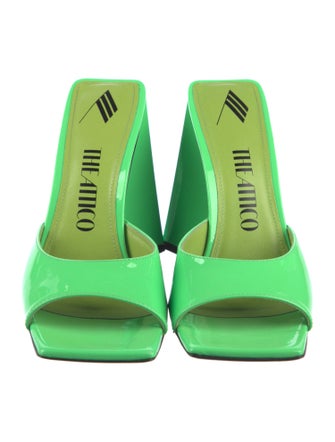 Attico Patent Leather Slides