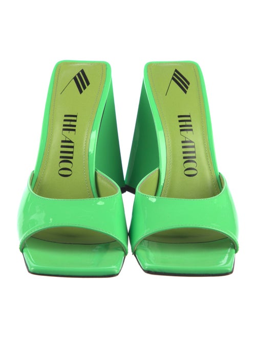 Attico Patent Leather Slides