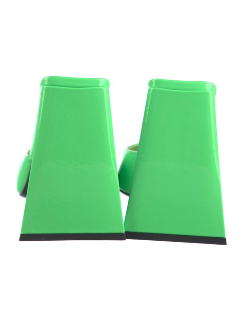 Attico Patent Leather Slides