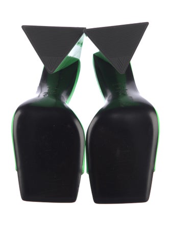 Attico Patent Leather Slides