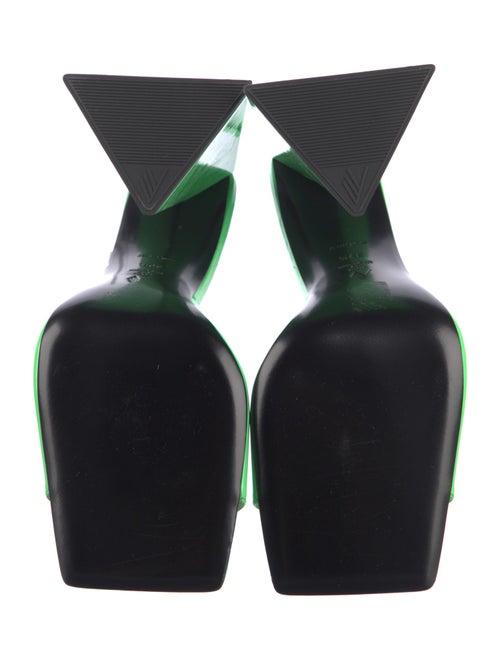 Attico Patent Leather Slides