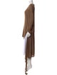 Attico V-Neck Long Sleeve Tunic