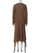 Attico V-Neck Long Sleeve Tunic