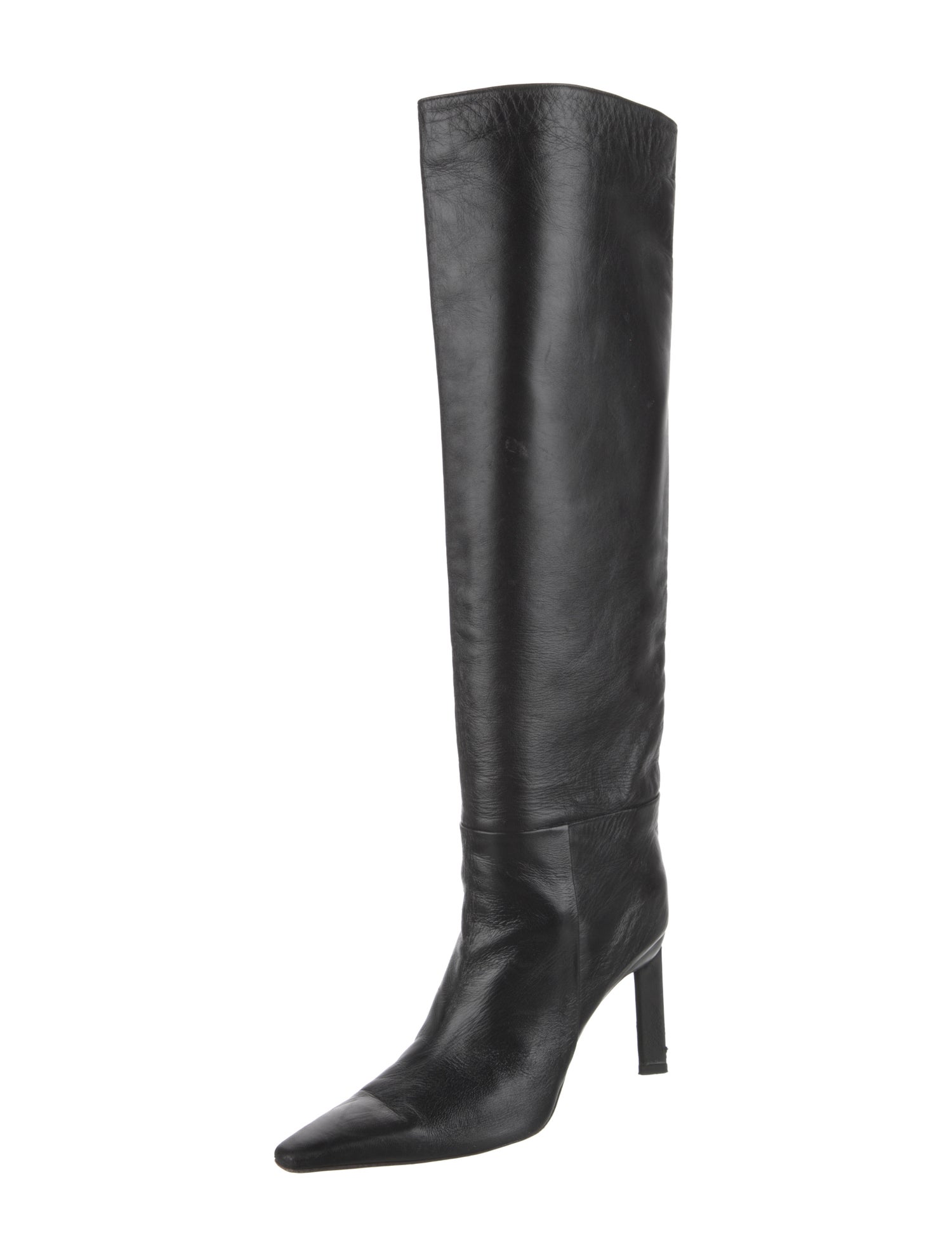 Attico Leather Boots