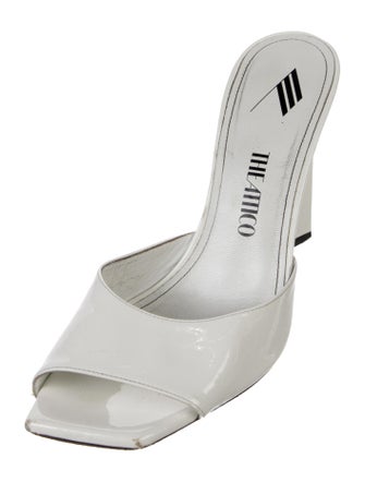 Attico Patent Leather Slides