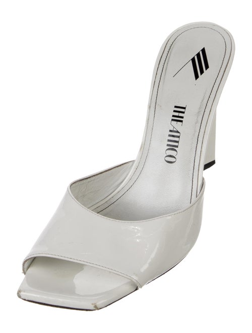 Attico Patent Leather Slides