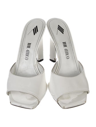 Attico Patent Leather Slides