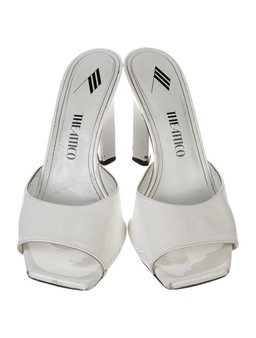 Attico Patent Leather Slides