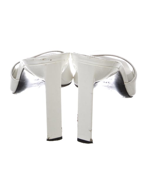 Attico Patent Leather Slides