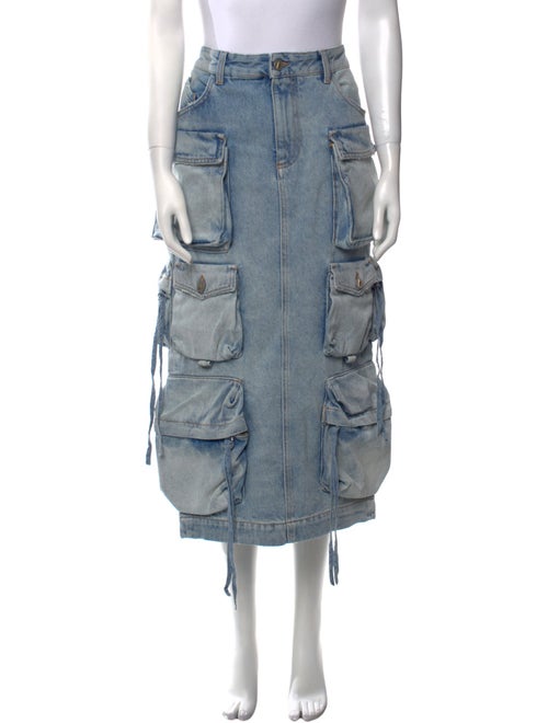 Attico Midi Length Skirt