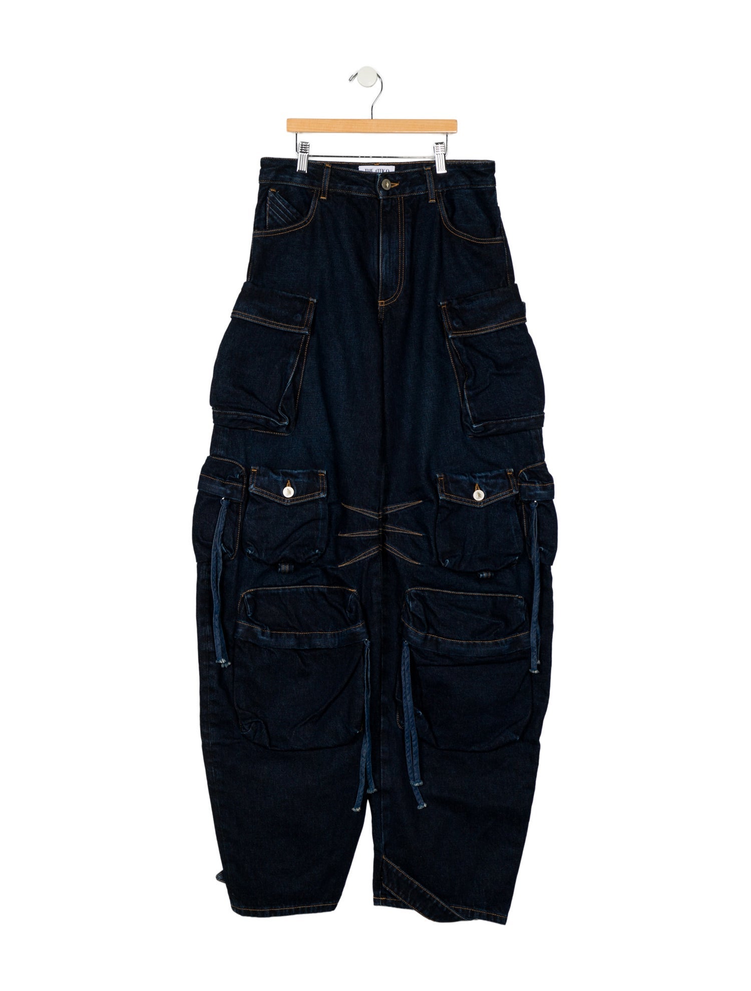 Attico High-Rise Wide Leg Jeans w/ Tags