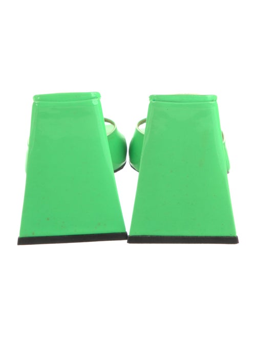 Attico Patent Leather Slides