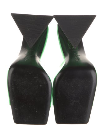 Attico Patent Leather Slides