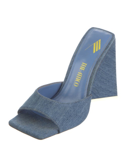 Attico Denim Slides