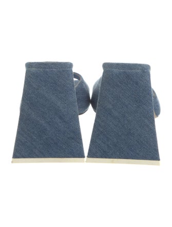 Attico Denim Slides
