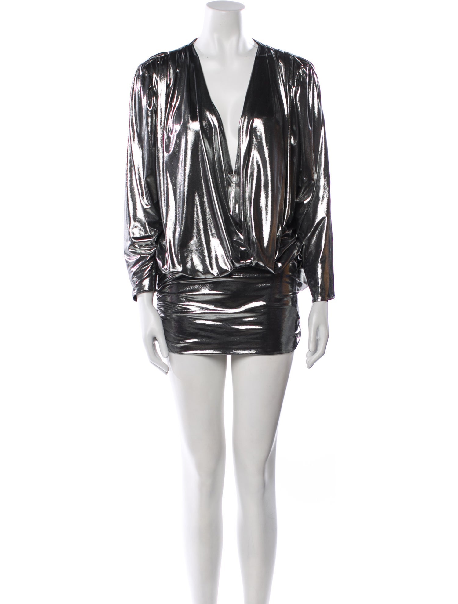 Attico Printed Mini Dress