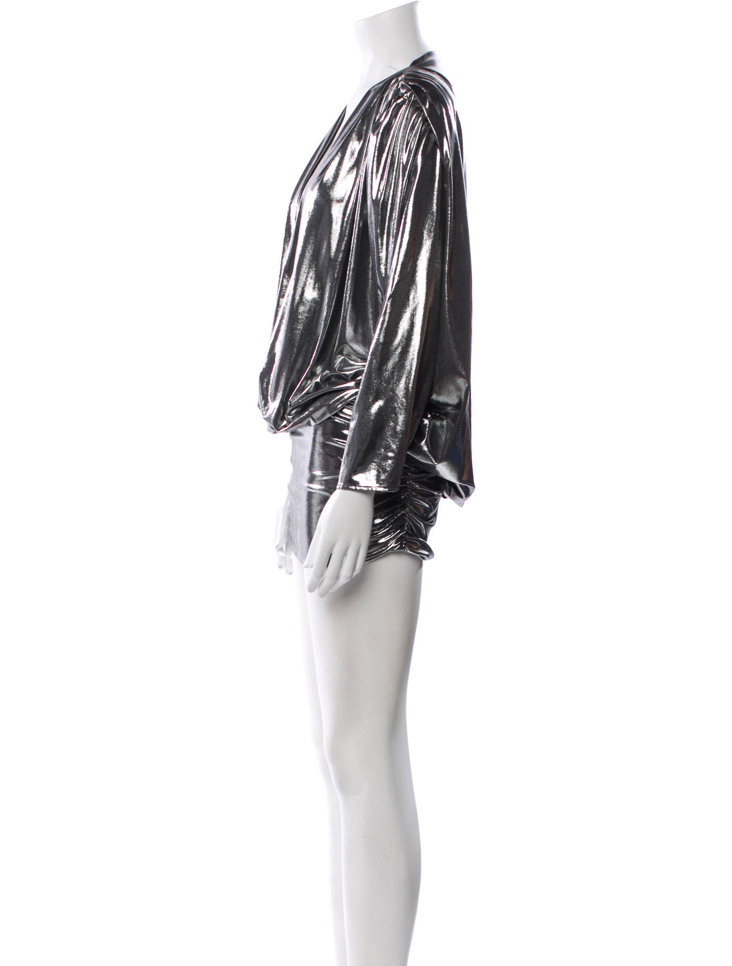 Attico Printed Mini Dress