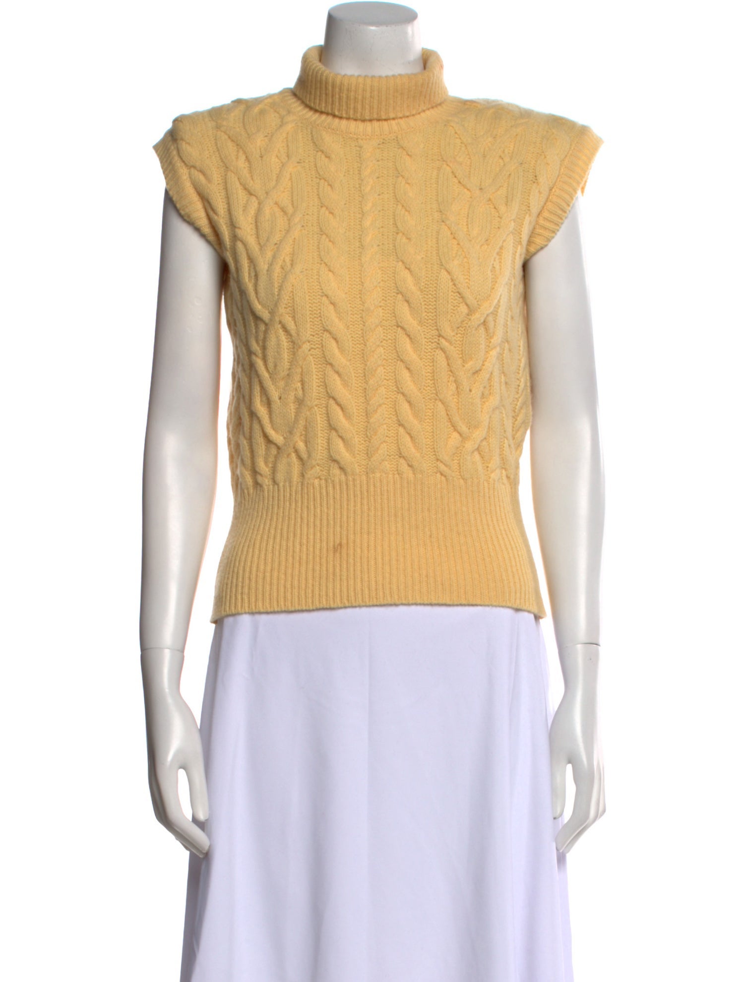 Attico Wool Turtleneck Sweater