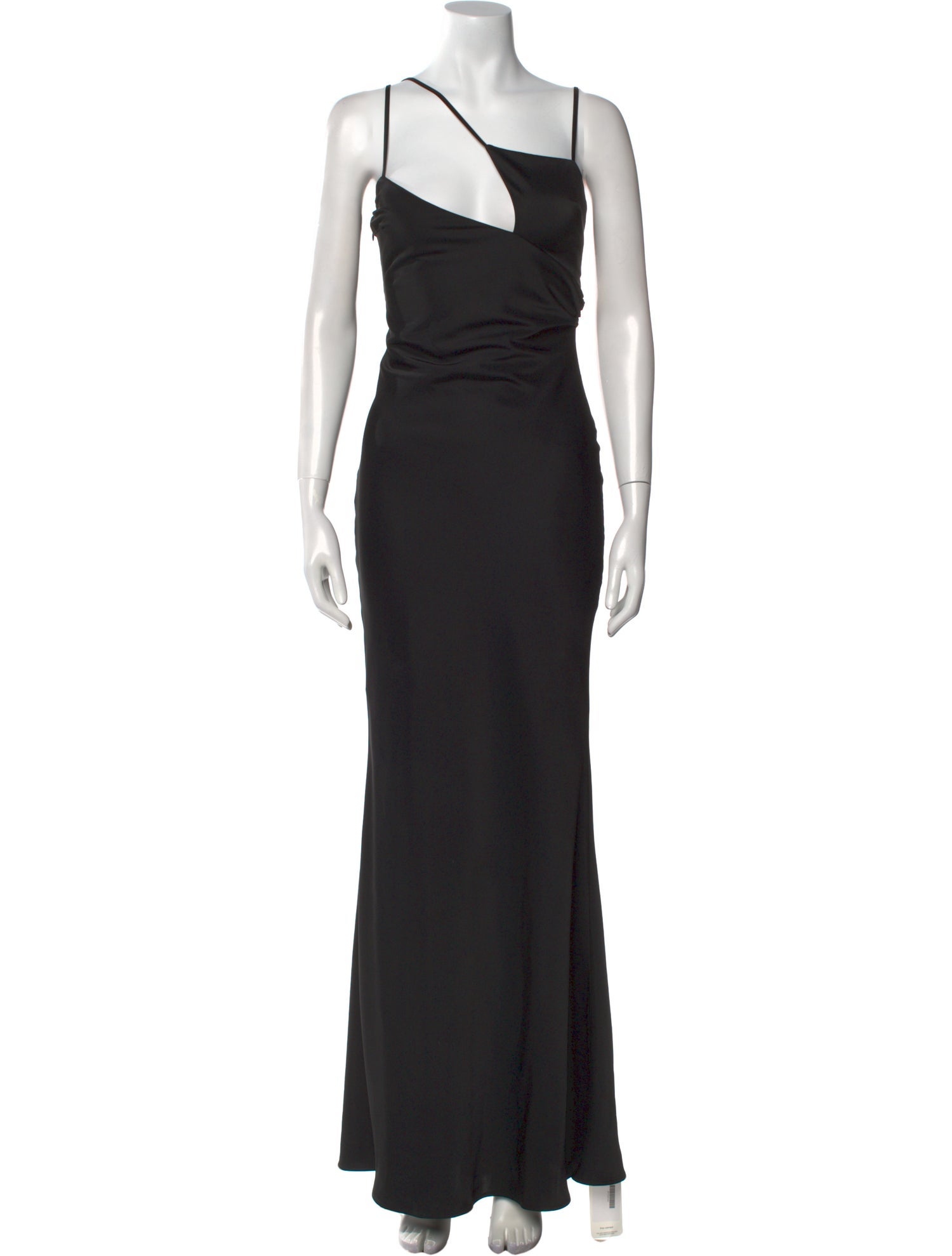 Attico V-Neck Long Dress