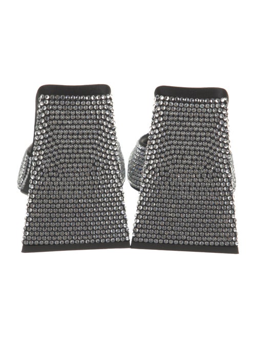 Attico Crystal Crystal Embellishments Slides