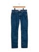 Attico Mid-Rise Straight Leg Jeans