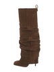 Attico Suede Slouch Boots