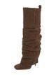 Attico Suede Slouch Boots