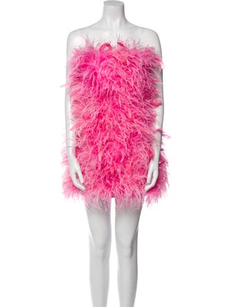 Attico Printed Mini Dress