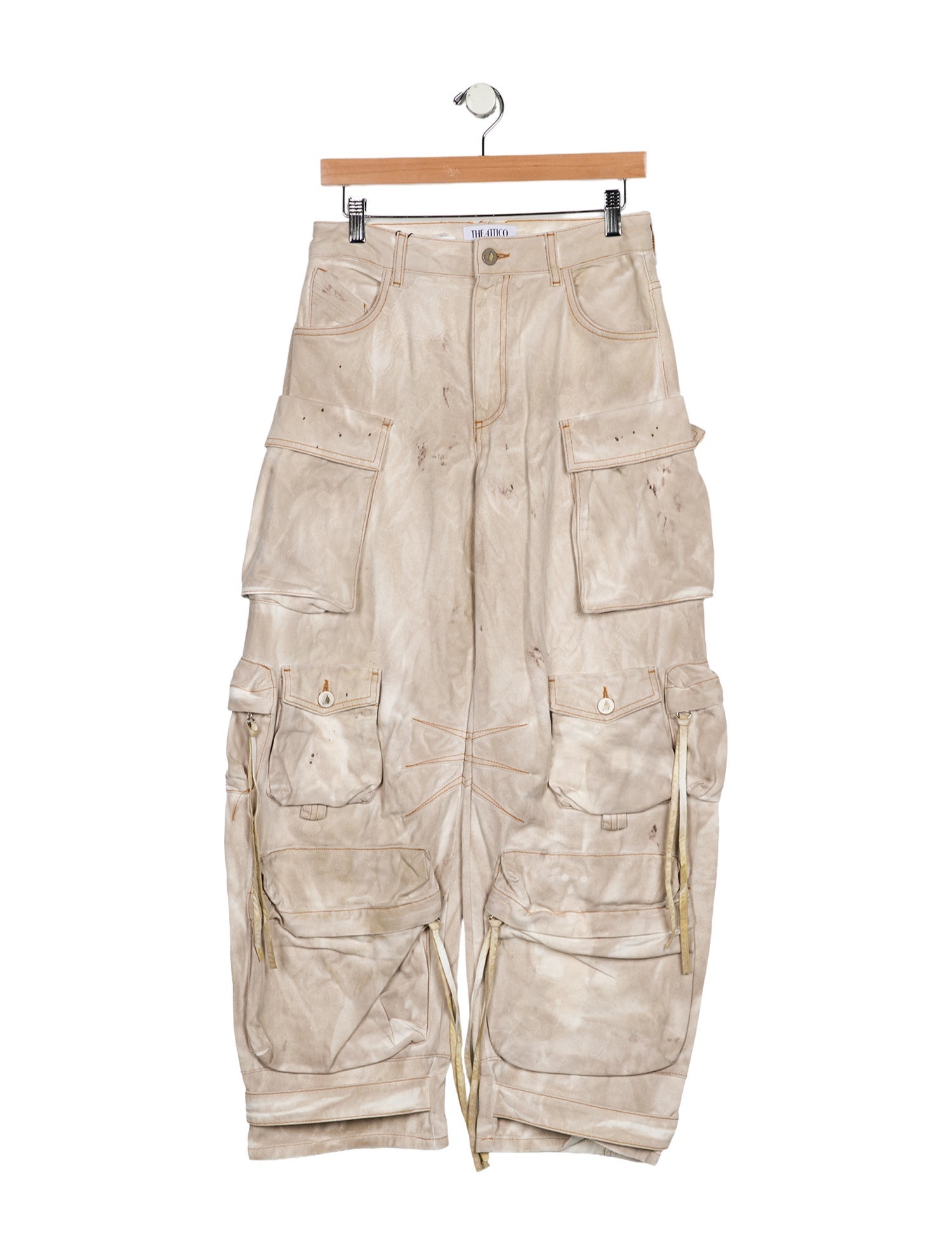 Attico High-Rise Wide Leg Jeans w/ Tags