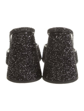 Attico Glitter Slides