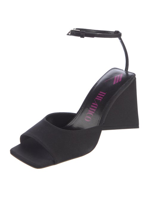 Attico Satin Sandals
