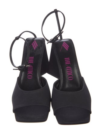 Attico Satin Sandals