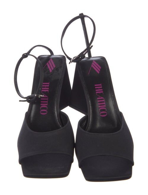 Attico Satin Sandals