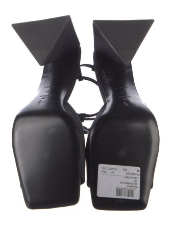 Attico Satin Sandals