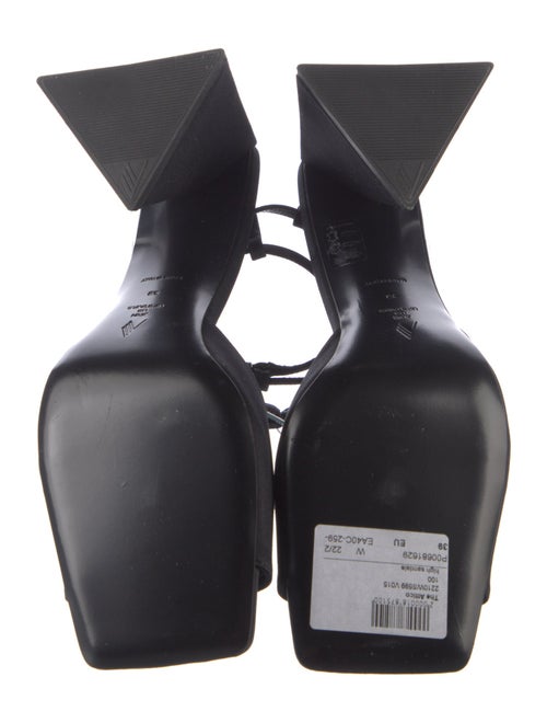 Attico Satin Sandals
