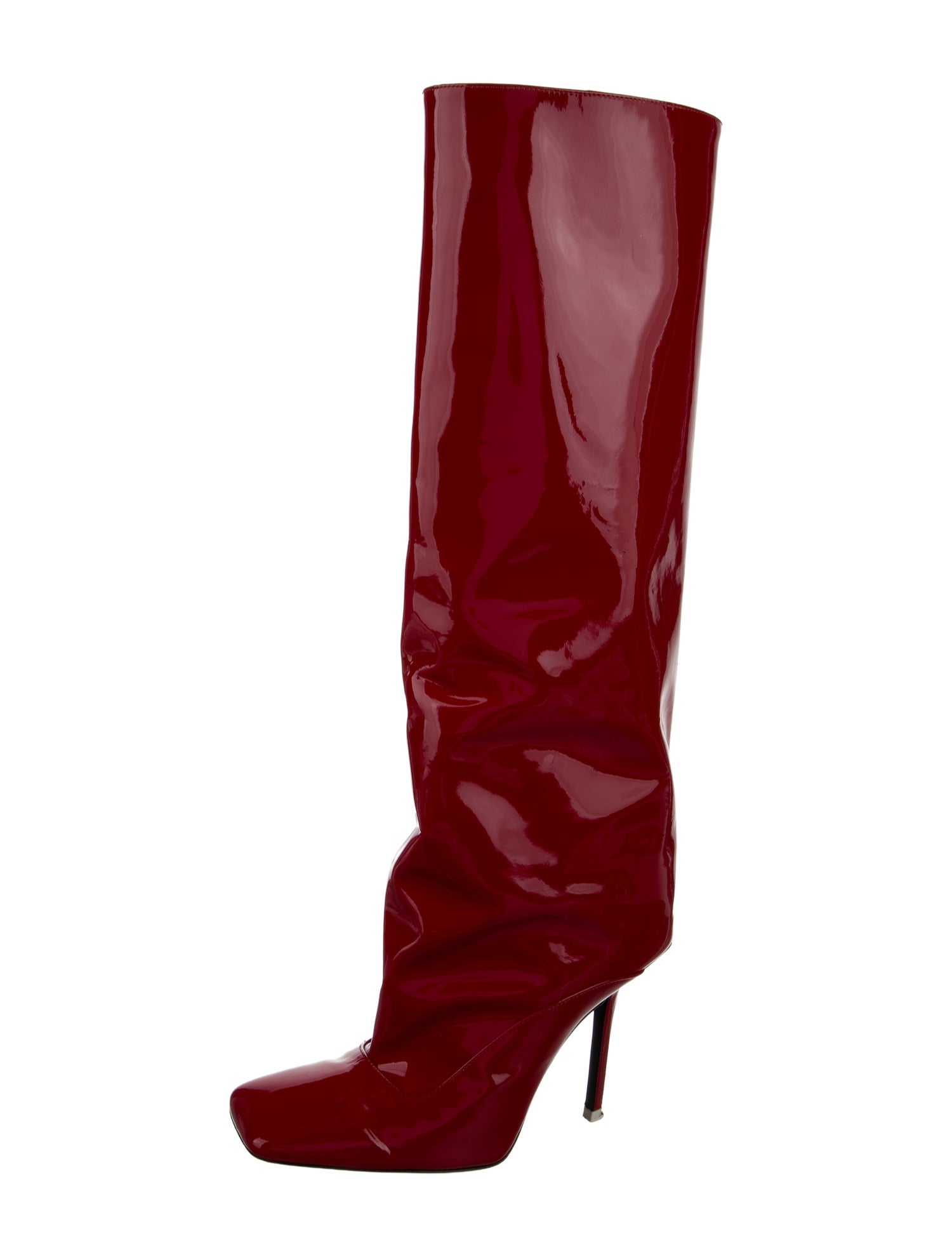 Attico Patent Leather Boots