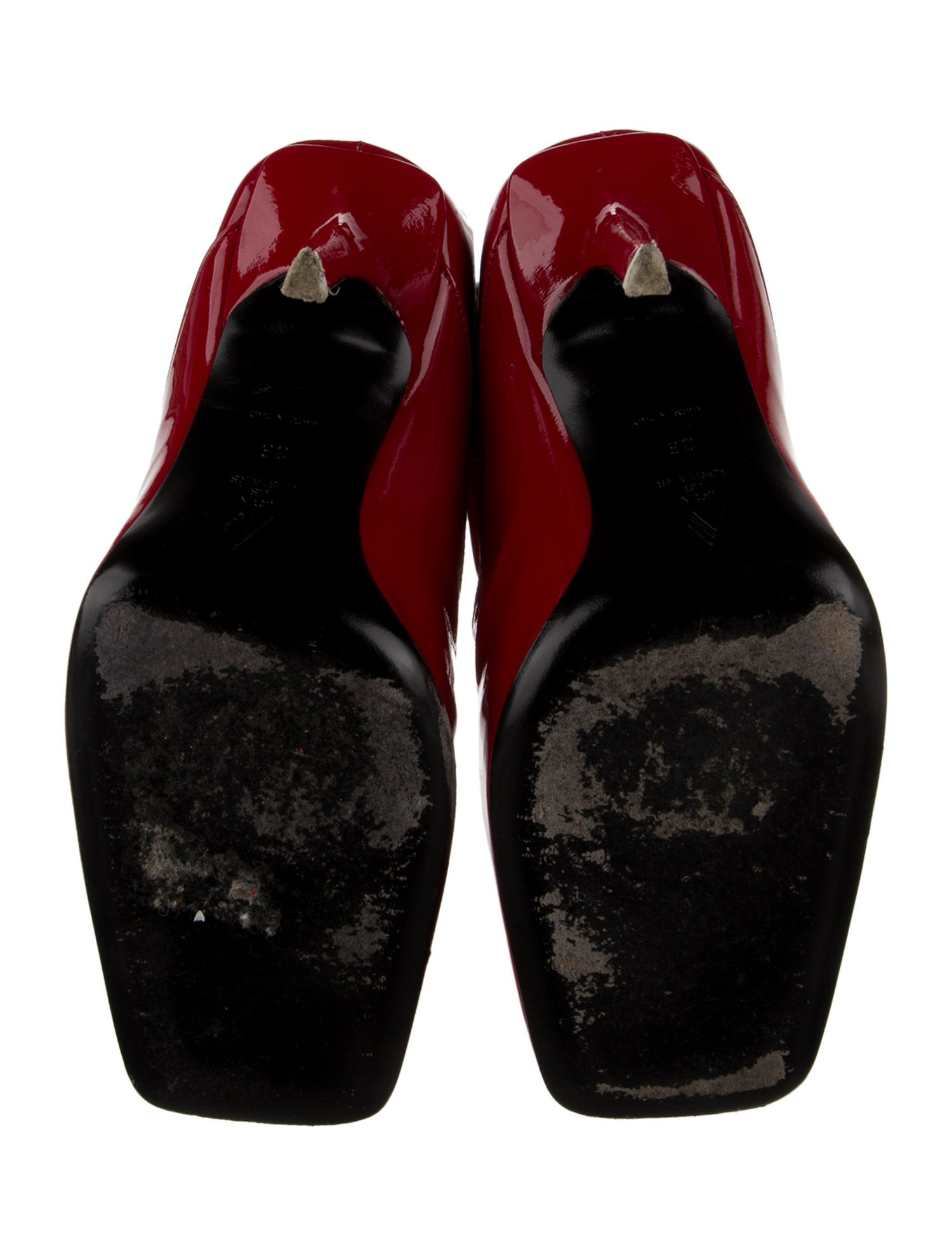 Attico Patent Leather Boots