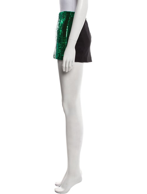 Attico Sequin Embellishments Mini Skirt
