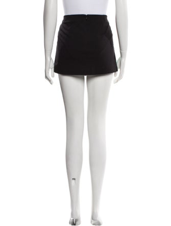 Attico Sequin Embellishments Mini Skirt