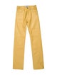 Attico Lamb Leather Straight Leg Pants