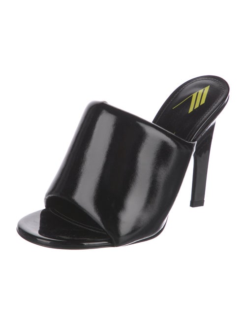 Attico Patent Leather Slides